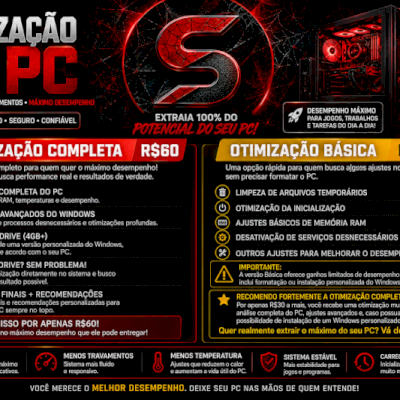 🚀 OTIMIZAÇÃO COMPLETA PARA PC +FPS -INPUTLAG (RESULTADOS GARANTIDOS)