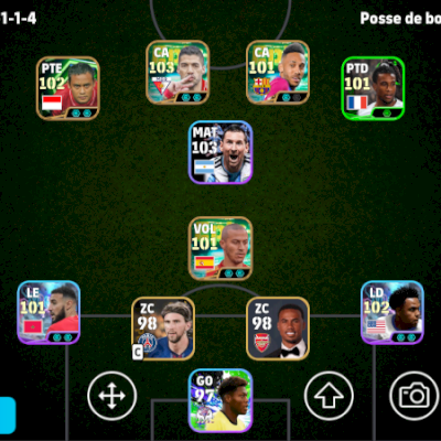 Conta Efootball Força 3102 4 Icons e 2 Showtimes Brabos