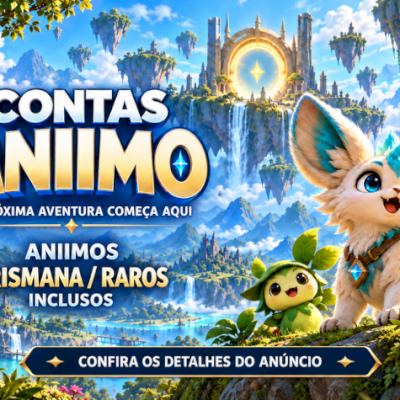 ANIIMO LV 40, 1 PRISMANA + 1 PRISMANA DE ESCOLHA, ACESSO FULL