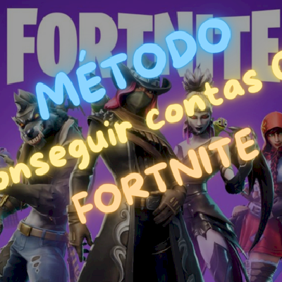 [NOVO] Método conseguir contas RARAS FORTNITE