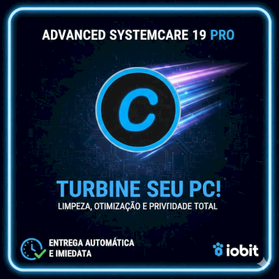 Licença Advanced SystemCare 19 PRO – PC Mais Rápido