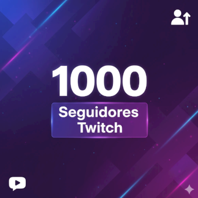 🎮 1000 Seguidores Twitch 🎮
