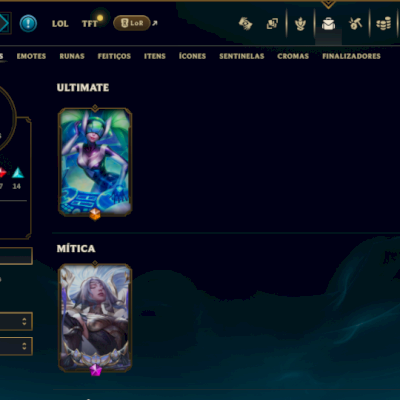 Esmeralda 2 com 85 Champs e 36 Skins +1 Prestigio