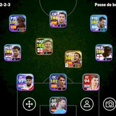 Conta efootball mobile.