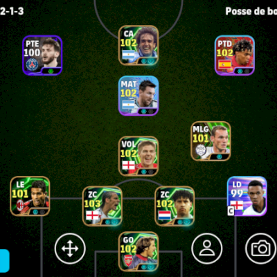 Conta Efootball Força 3117 7 Icons e 2 Showtimes Brabos