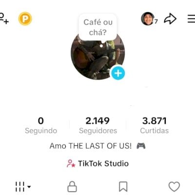 ÚLTIMA NA PROMOÇÃO CONTA TIK TOK 2,1K (SHOP DAQUI A 30 DIAS) CONTAS TIK TOK
