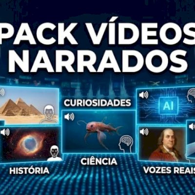 🎙️ PACK VÍDEOS NARRADOS (Canal Dark) | Motivacional