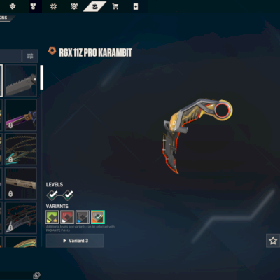 🔥CONTA PRELUDIO DO CAOS E KARAMBIT RGX🔥FULL ACESSO
