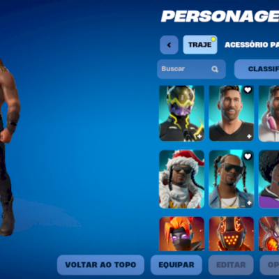 Conta top antiga