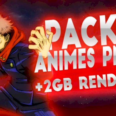 MELHOR PACK DE ANIME E MANGA PNG +2GB!!