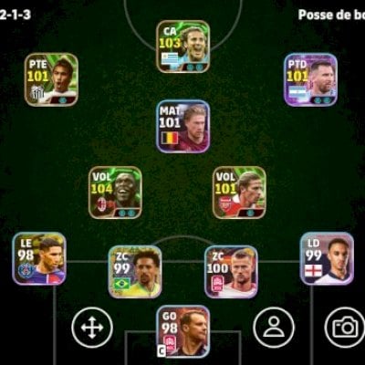 CONTA DE EFOOTBALL