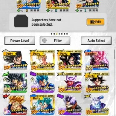 Conta Dragon ball legnds - MELHOR TIME DO JOGO POR APENAS 35 REAIS/ BROLY/ BLACK