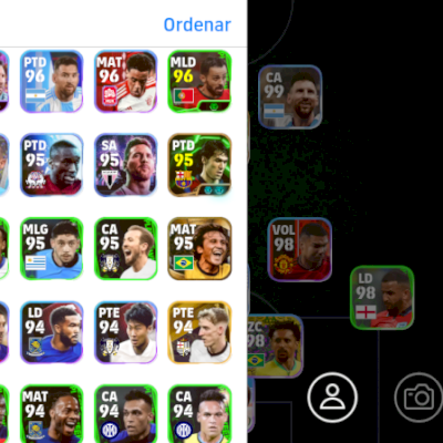 Conta eFootball 2025, 1000 moedas, 1kk+ GP, 3085 de força