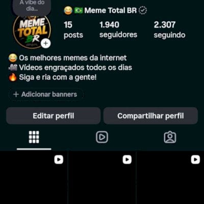 OPORTUNIDADE — CONTA ANTIGA 2023 QUASE 2 MIL SEGUIDORES!