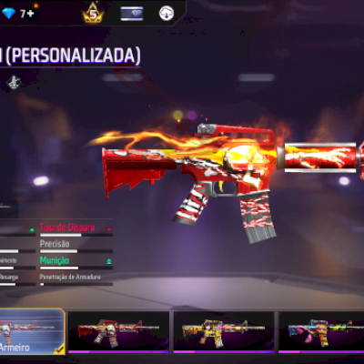 🔥 CONTA FF RARA LVL 66 | SKINS PERMANENTES + ITENS ANTIGOS 🔥