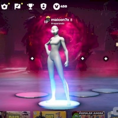 CONTA DE FORTNITE COM PICARETA 0 DELAY E DIVERSOS ITENS RAROS