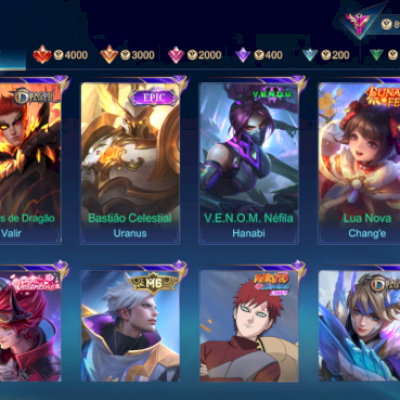 Conta Móbile legends