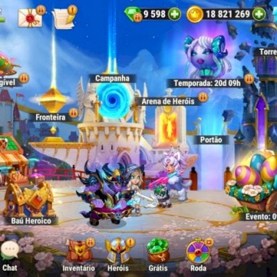 Conta Hero Wars Alliance - Vários Heróis Upados + Recursos