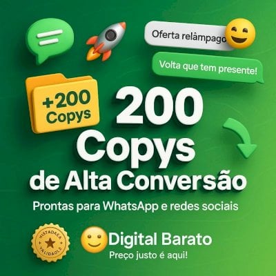 🔥 +200 Copys Nichos Diversos p/ WhatsApp Que Vendem Muito Todos Os Dias! 📲🚀