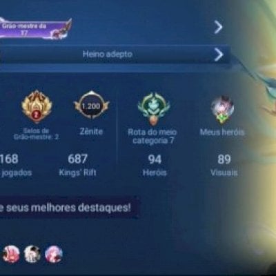 Conta Grão mestre