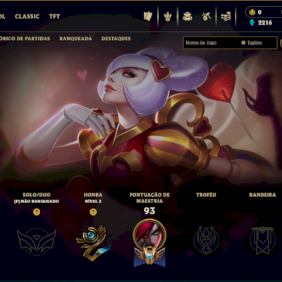 CONTA SMURF LOL RANKED LIBERADA | 8 SKINS | MMRNEUTRO - FULL ACESSO