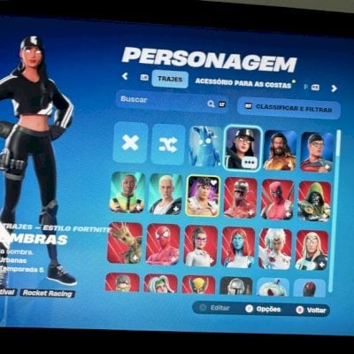 Conta do fortnite desde o passe de batalha da temporada 3