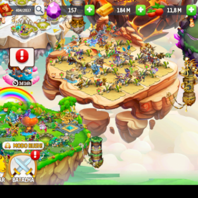 Conta dragon city
