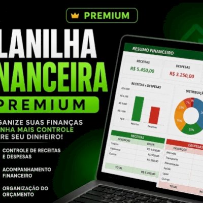 📊 PLANILHA FINANCEIRA PREMIUM | ORGANIZE SUA VIDA FINANCEIRA  💰