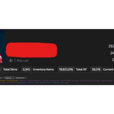 2 Contas Rainbow Six Siege + Conta Steam 87 itens + Conta Epic Games
