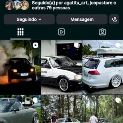 Conta com 6.600 seguidores
