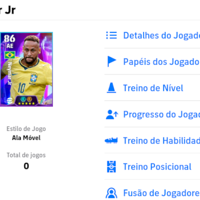 Contas efootball com Neymar 106