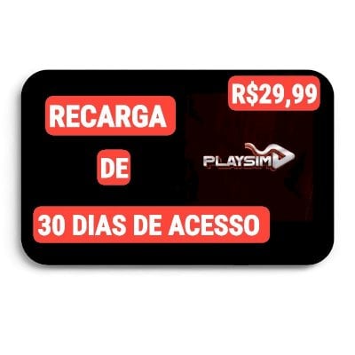 ♦️PlaySim♦️RECARGA 30 DIAS DE ACESSO