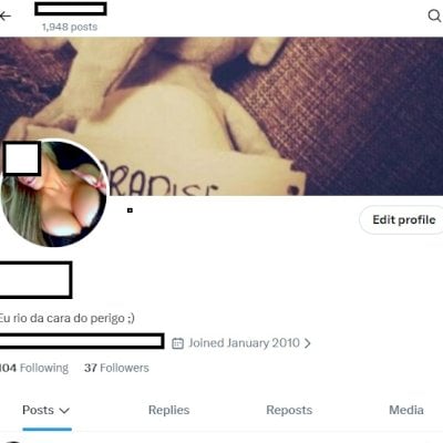 2010-2018 Conta do Twitter Antiga X + Tematica LGBT feminino 18 + Seguidores