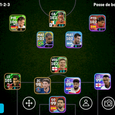 Conta Efootball Força 3094 3 Icons e 2 Showtimes Brabos