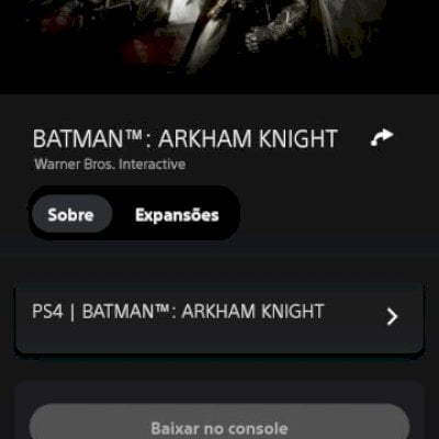 Vendo conta da PSN
