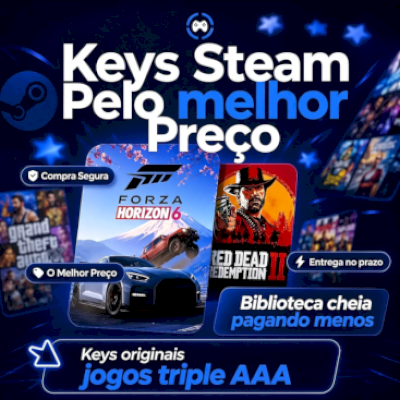 Keys aleatórias triple AAA steam