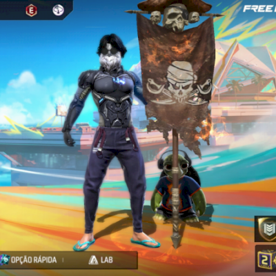 LVL61 [URGENTE PRECISO DESSE DINHEIRO] Conta FreeFire Gemada, 7 PASSES Barbinha