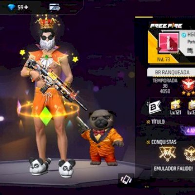 Conta de free fire