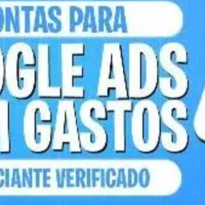 Contas Google ADS Verificadas Com Gastos 40$