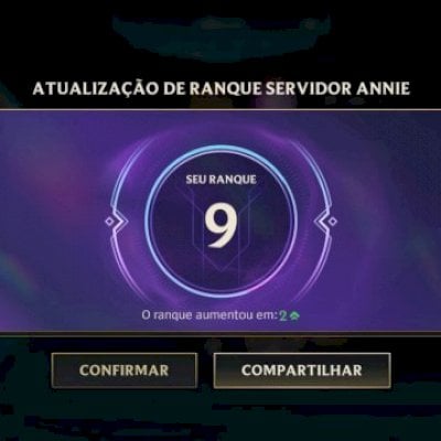Conta mono Annie top 50 esmeralda 1. 41 skins quase todos Champs liberados.