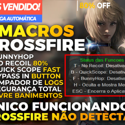 Macro para CrossFire | No Recoil, BunnyHop, Auto QS & Bypass VITALICIO