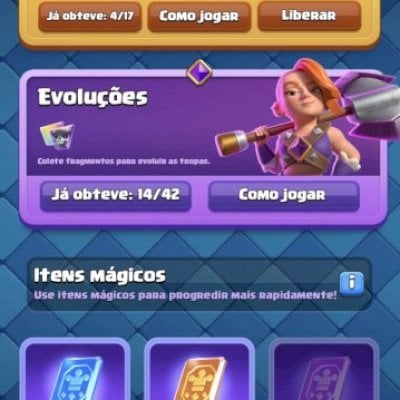 Conta Clash Royale