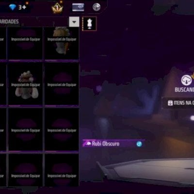 Conta rara e com várias skins top