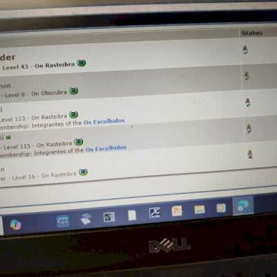 Contas com 5 chars