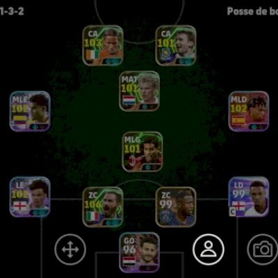 Conta efootball mobile