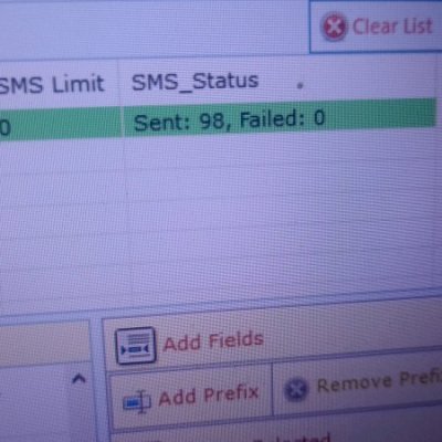 Envio de SMS em massa