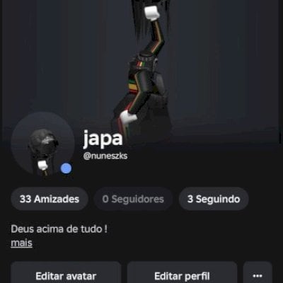 Conta de Roblox