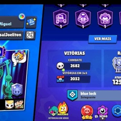 Conta lendária brawl stars