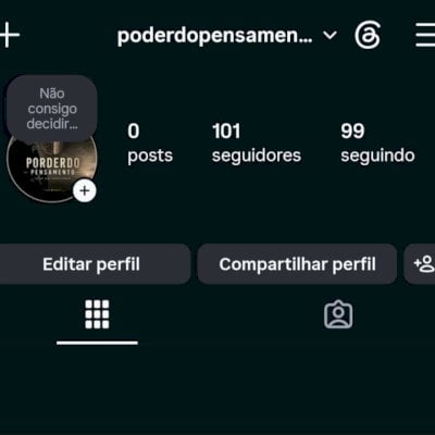 CONTA INSTAGRAM 100 SEGUIDORES PRONTA PARA UM NOVO PROJETO!
