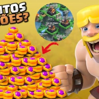 CLASH OF CLANS OURO DA RAIDE - UPGRADE DA CAPITAL - 50 MILHÕES DE OURO  100,00